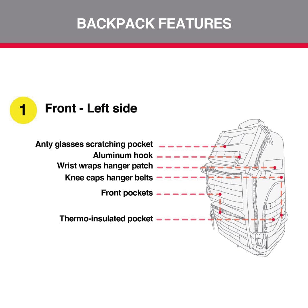 Competition Backpack 3.0 - Durable Sports Backpack for Athletes & Students - Perfect for Gym, School & Travel