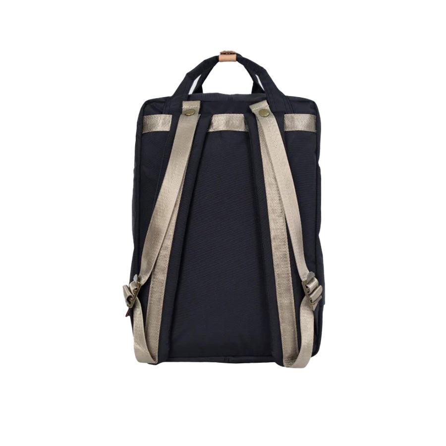 DOUGHNUT Macaroon Backpack Jungle II - Stylish Waterproof Laptop Backpack for Women & Men - Perfect for Travel, School, Work & Outdoor Adventures (Black)
