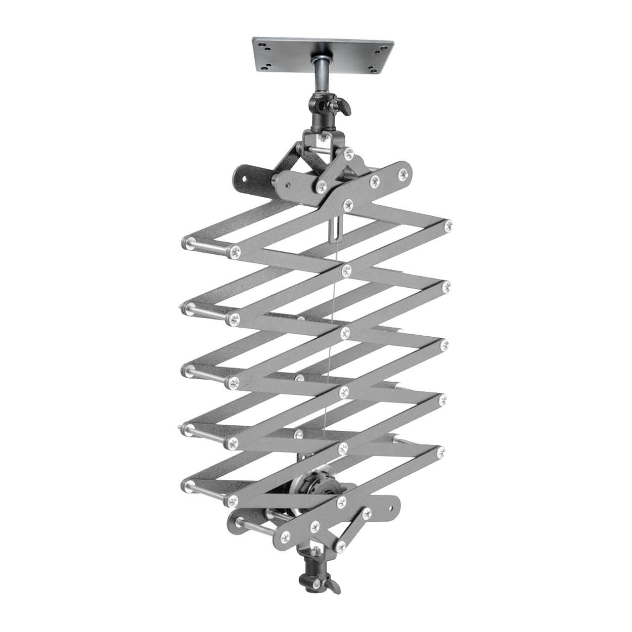 Extendable Pantograph with 6cm Baby Pin Wall Plate - Perfect for Home Theater, Projector Mounting & AV Equipment Installation