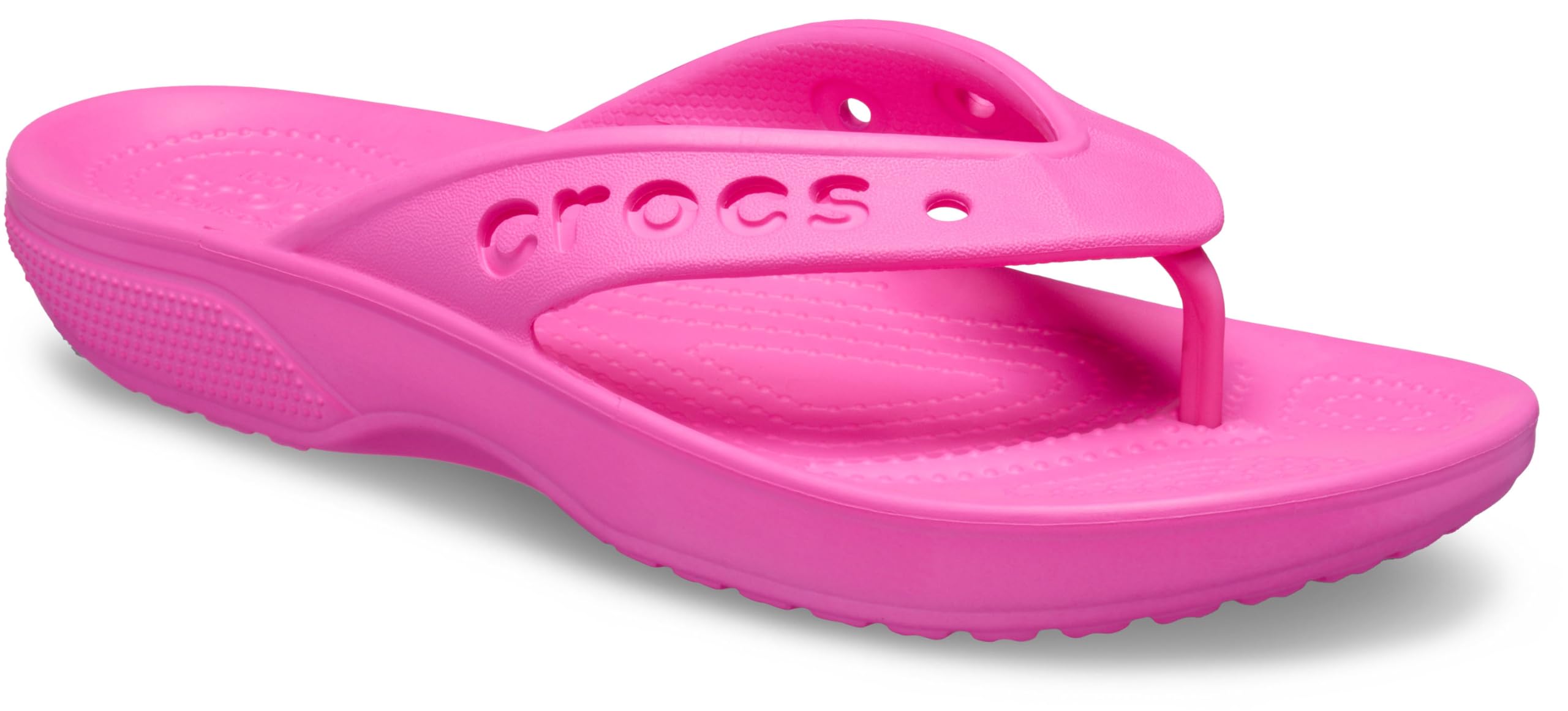 Crocs Unisex Via Flip Sandals - Lightweight & Comfortable Summer Beach Shoes for Men & Women - Perfect for Pool, Beach, and Casual Wear