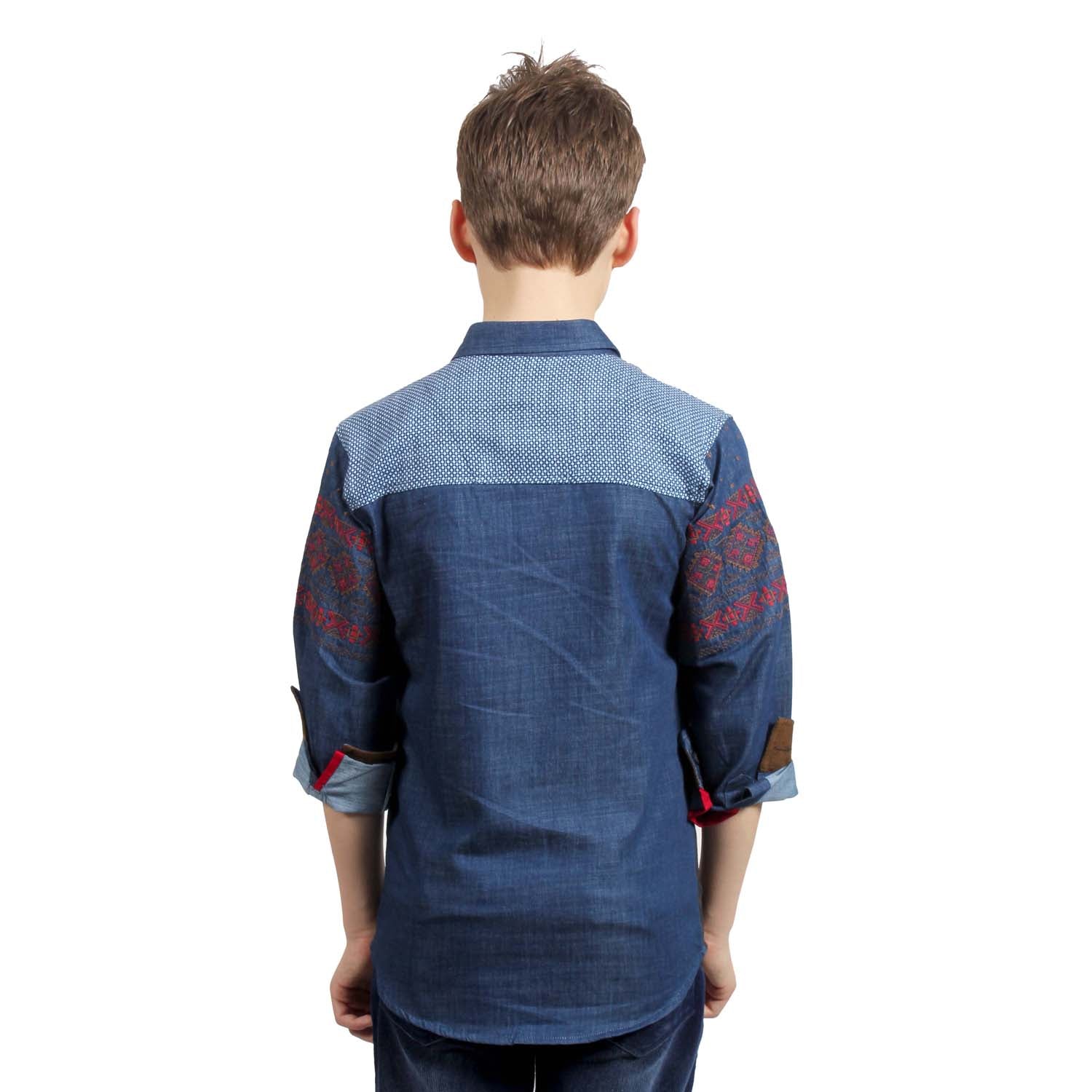 Stylish MashUp Designer Casual Brown Shirt for Men - Comfortable & Trendy Cotton Button Down Top for Work, Dating & Everyday Wear