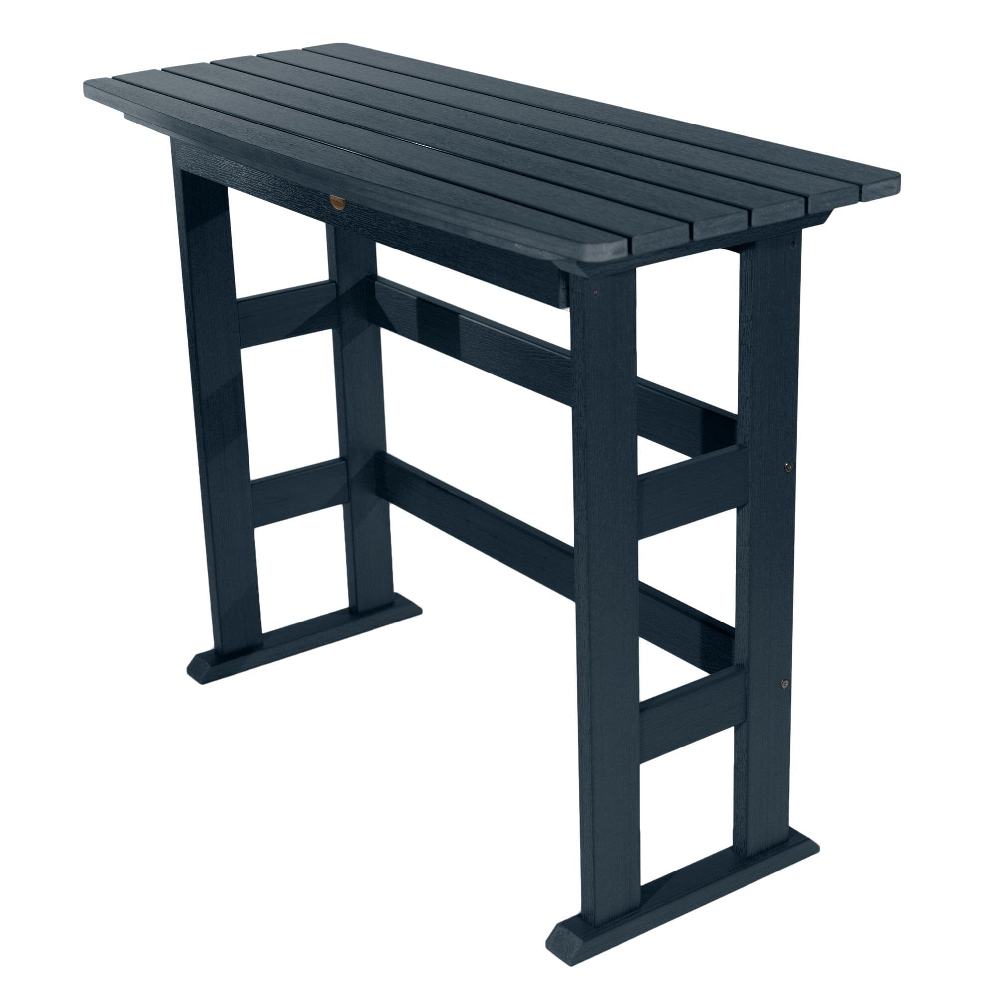 Refurbished Lehigh Bar Height Balcony Table - Outdoor Bistro Set for Patio, Deck & Small Spaces - Perfect for Coffee, Dining & Relaxing