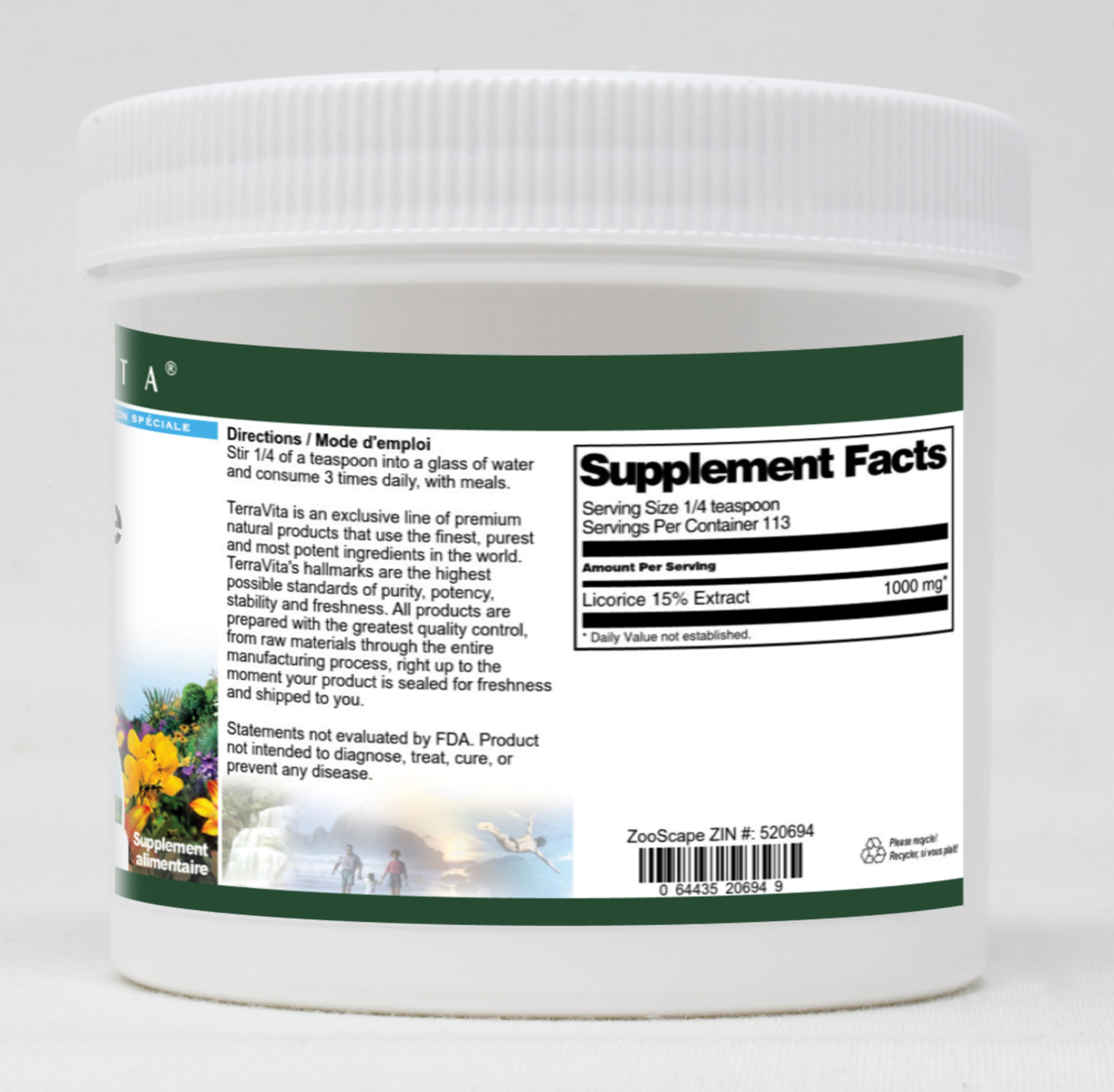 Licorice Root Powder 15% (4 oz, 3 Pack) - Natural Herbal Supplement for Digestive Health & Skin Care - Perfect for Teas, Smoothies, and DIY Beauty Recipes