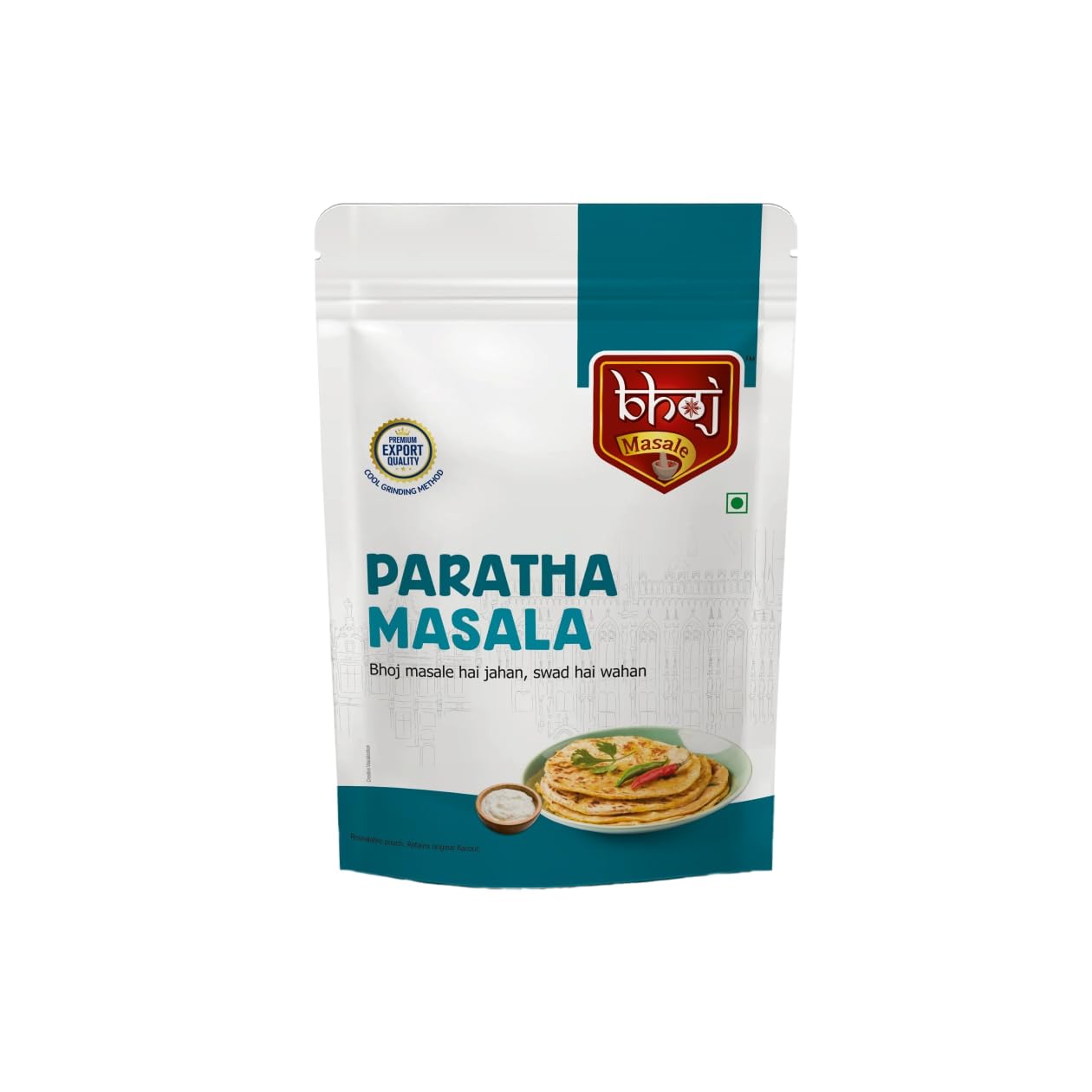 Premium Bhoj Masale Paratha Spice Powder 200Gm | Authentic Jain-Friendly Seasoning | No Onion, No Garlic, No Artificial Colors | Rich Flavor for Indian Flatbreads & Parathas | Perfect for Home Cooking, Vegan & Jain Diets