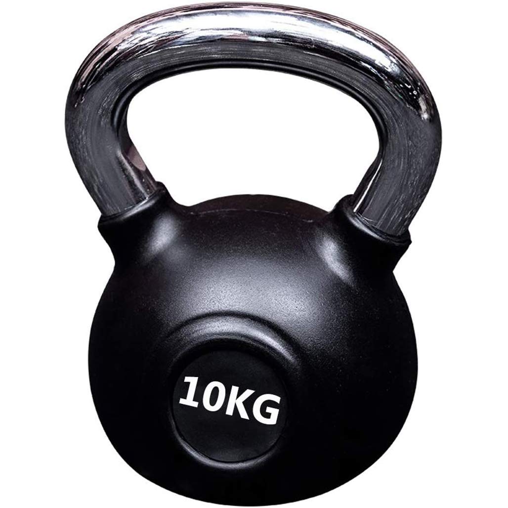 DPPAN 6kg/13.22lb Vinyl Coated Cast Iron Kettlebell - Professional Weight for Strength Training, Core Workouts & Home Gym Fitness | Ideal for CrossFit, HIIT & Functional Training