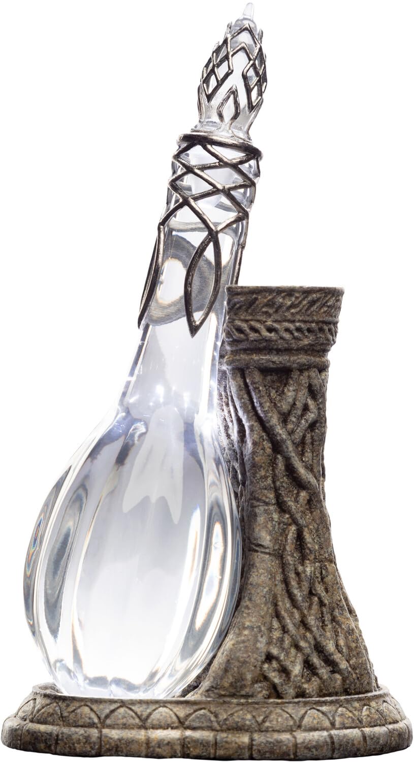 Weta Workshop Lord of The Rings Galadriel's Phial Prop Replica - Premium Collectible Elven Light - Perfect for LOTR Fans, Display, and Cosplay