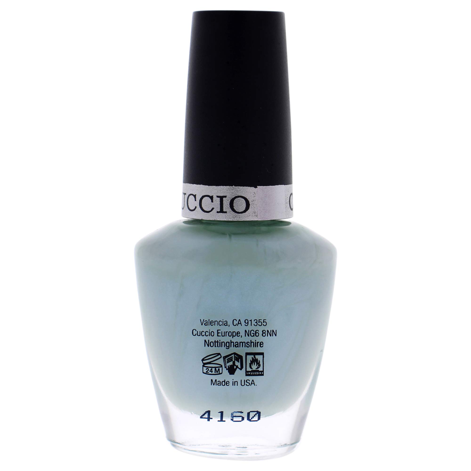 Cuccio Color Nail Polish - Meet Me In Mykonos Shade - 0.43oz Long Lasting Nail Paint for Women - Perfect for Summer Vacations & Beach Getaways