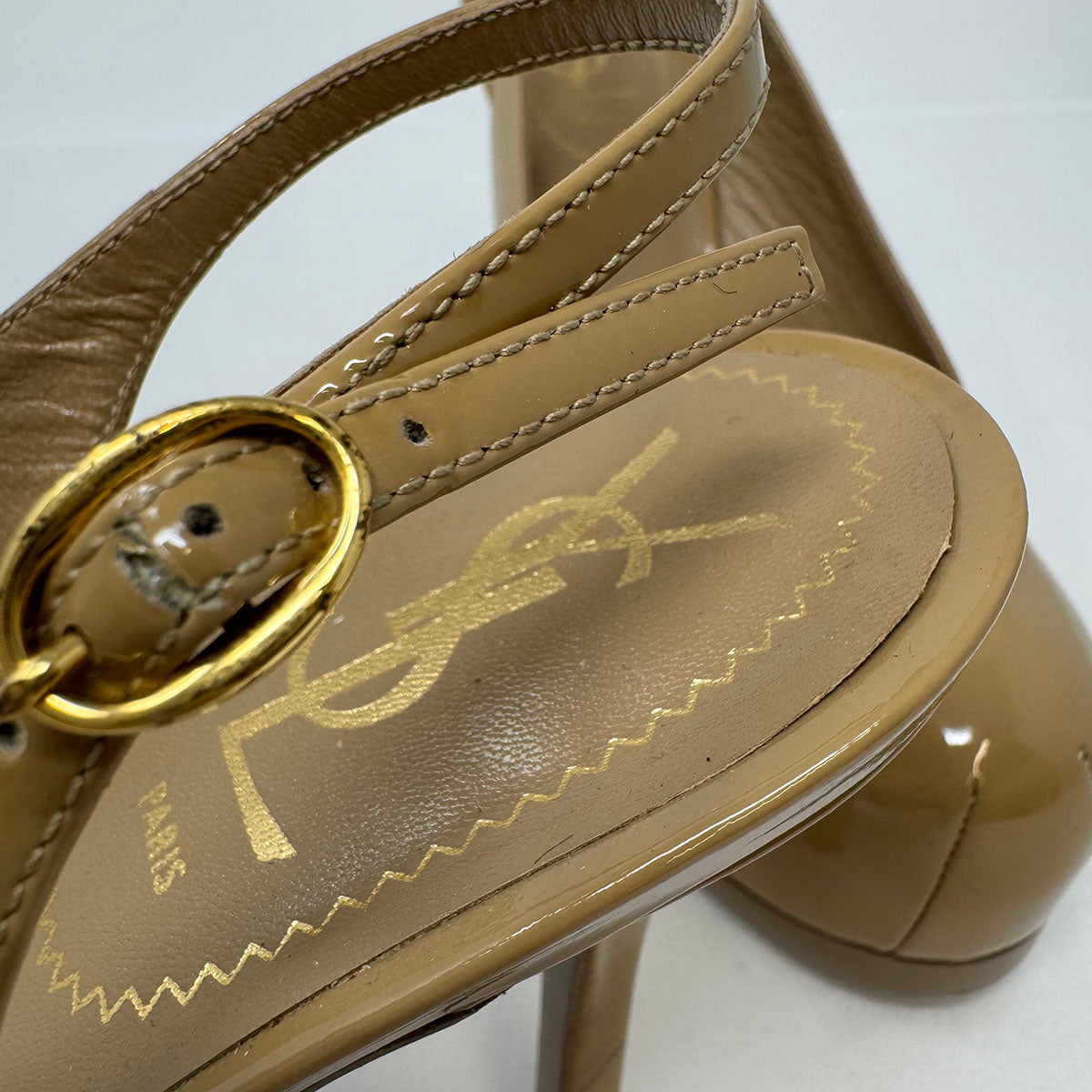 YSL Slingback Heels for Women - Luxury Designer High Heel Sandals - Perfect for Weddings, Parties & Evening Events