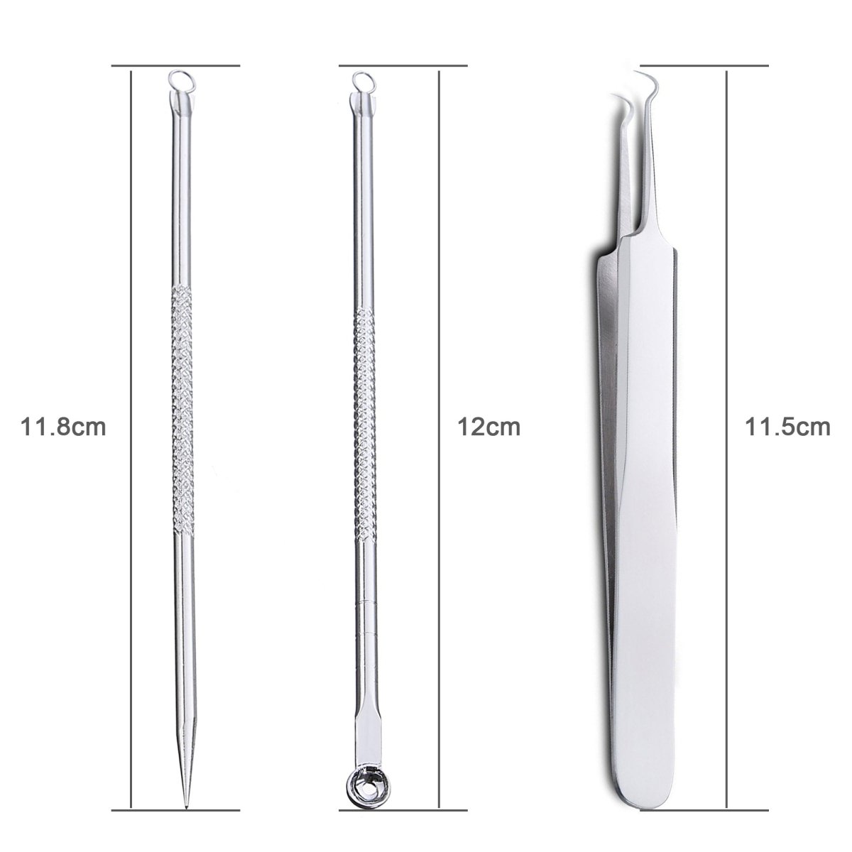 Professional Acne Removal Tool Kit - Blackhead & Pimple Extractor Set for Face & Body Care - Perfect for Home Skincare Routine & Spa Treatments
