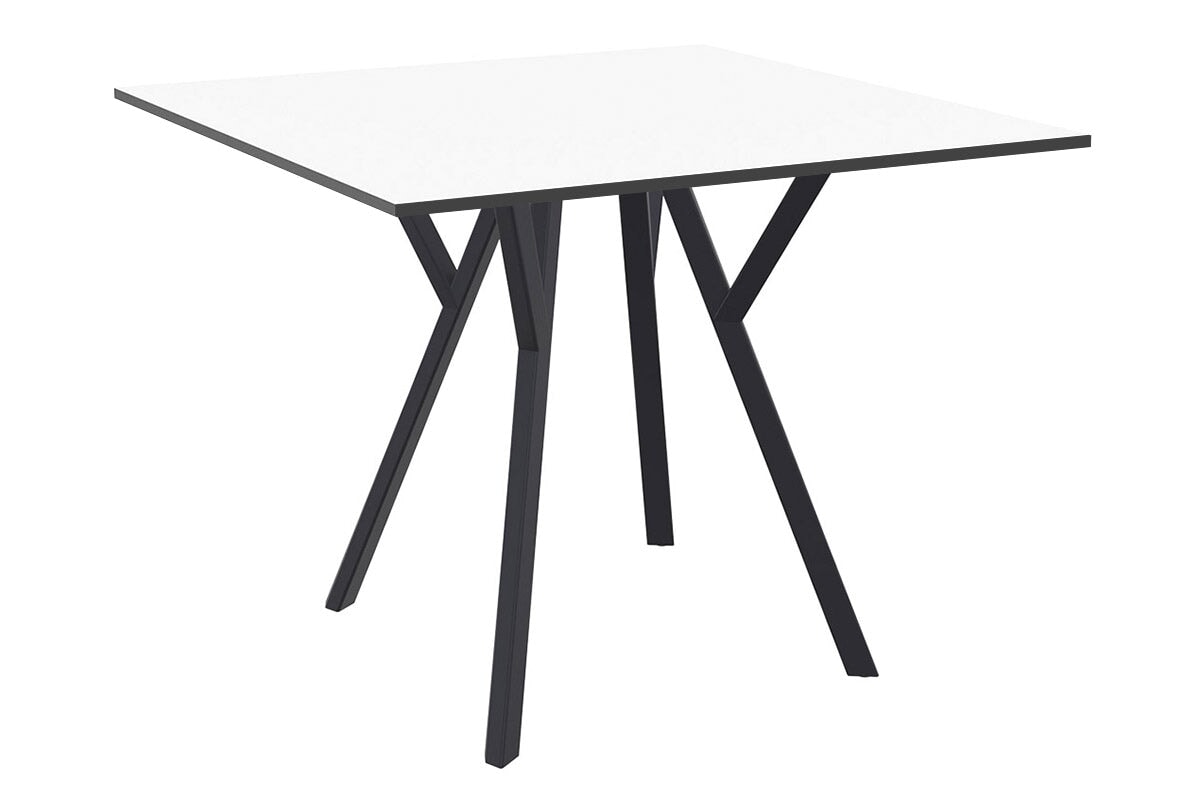 Premium Hospitality Plus Maximo Small Legs Table Top - 700L x 700W - Durable Restaurant & Cafe Countertop for Commercial Use