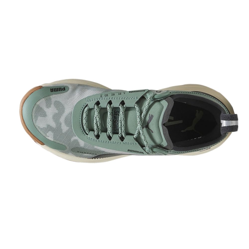 PUMA Women's Voyage Nitro 3 Running Shoes - Lightweight Cushioned Sneakers for Women - Green - Size 7 M - Perfect for Jogging, Gym Workouts & Everyday Wear