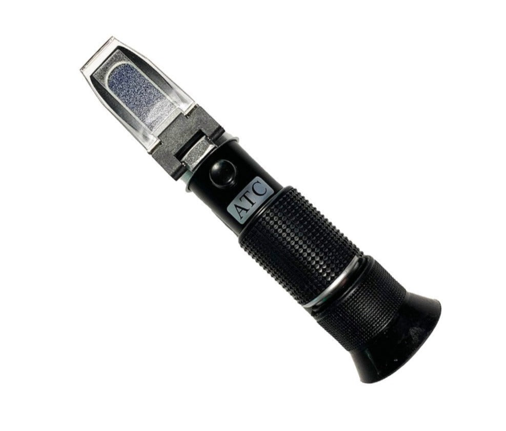 Premium Honey Refractometer with ATC - Measures 58% to 90% Brix for Beekeeping, Honey Production & Quality Control | Perfect for Home Brewing, Food Processing & Agricultural Use