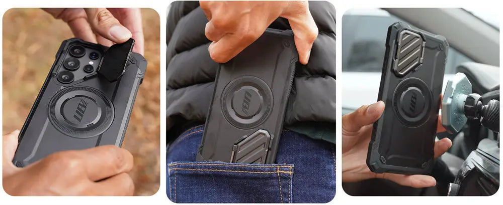 Samsung Galaxy S25 Ultra SUPCASE UB Mag XT Heavy Duty Rugged Case with Kickstand - Shockproof Protection for Outdoor, Work & Daily Use