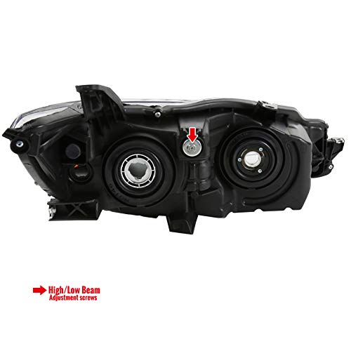 **2015-2017 Toyota Camry Clear Lens Black Bezel OE Style Replacement Projector Headlights – Direct Fit, High Performance, Durable – Perfect for Night Driving & Upgrades**