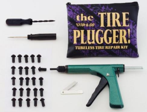 Stop & Go Tire Plugger - Tubeless Motorcycle Tire Repair Kit for Punctures & Flat Tires | Emergency Roadside Fix for Dirt Bikes, ATVs & Motorcycles