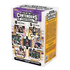 2022 Panini Contenders Football Blaster Box - NFL Trading Cards Collection for Collectors & Fans - Perfect for Sports Memorabilia, Gift Giving & Fantasy Football Enthusiasts