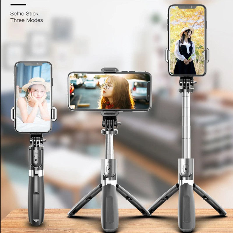 3-in-1 Bluetooth Selfie Stick Tripod with 360° Rotation - Extendable Phone Stand for iPhone Android - Perfect for Vlogging, Travel & Group Photos