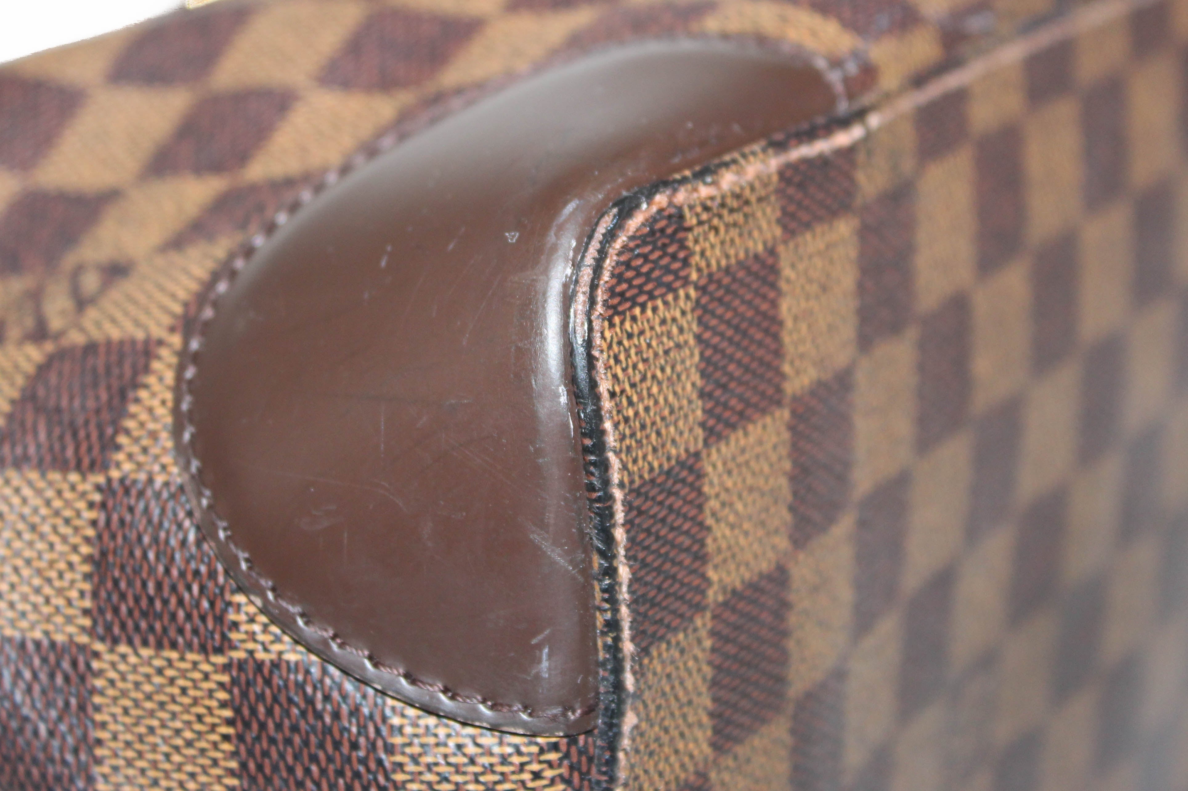 Authentic Louis Vuitton Damier Ebene Hampstead MM Shoulder Bag - Luxury Designer Handbag for Women, Perfect for Work, Travel & Everyday Use
