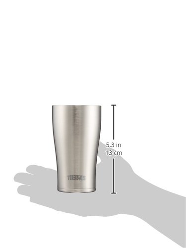 Thermos JDE-340 S Stainless Steel Vacuum Insulated Tumbler - 11.8oz (340ml) Leakproof Travel Mug for Coffee, Tea & Cold Drinks - Perfect for Office, Commuting & Outdoor Activities