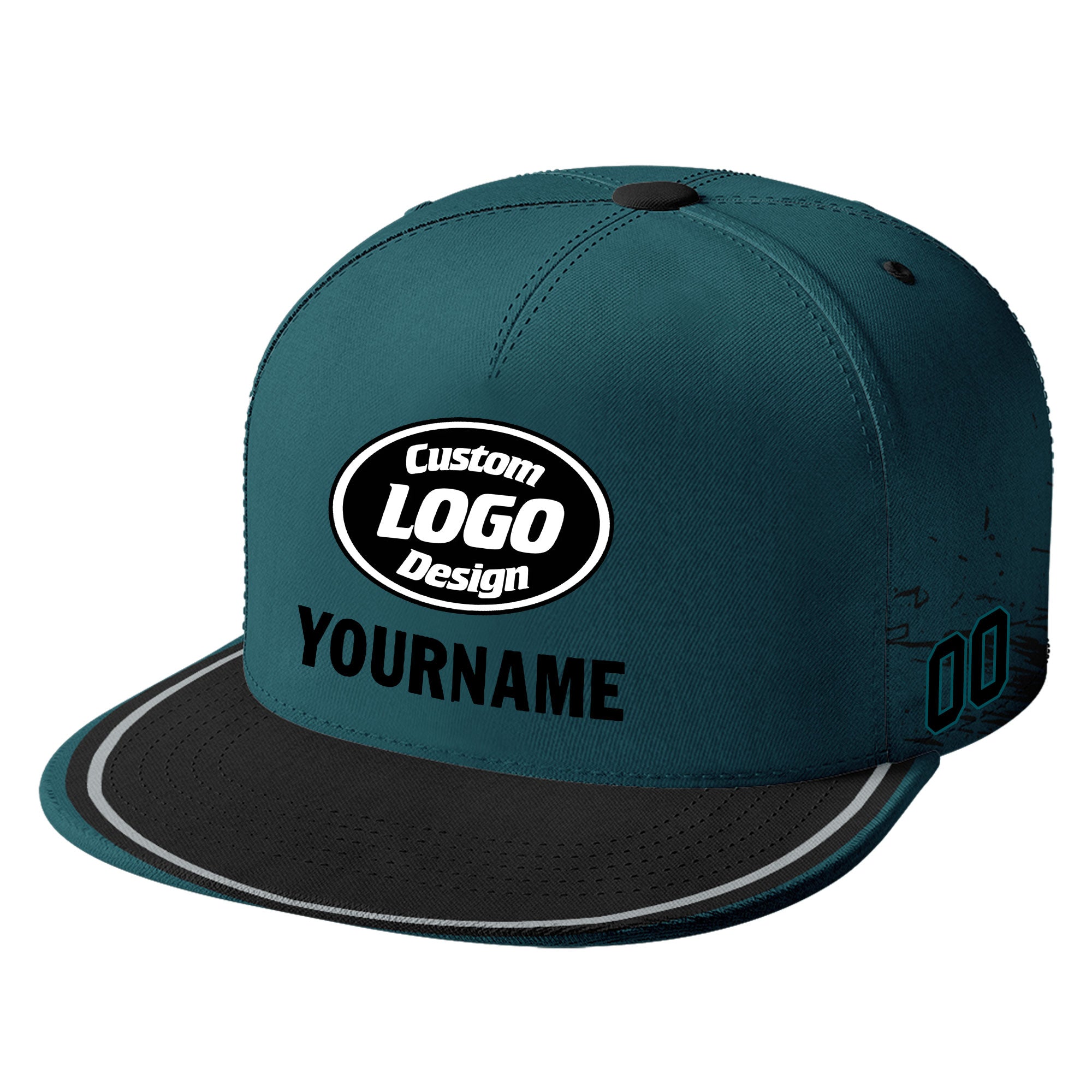 Custom Green & Gray Philadelphia MaxSoul Shoes and Hat Set - Personalized Sneaker & Cap Combo for Men & Women | Perfect for Streetwear, Urban Fashion & Sports Fans
