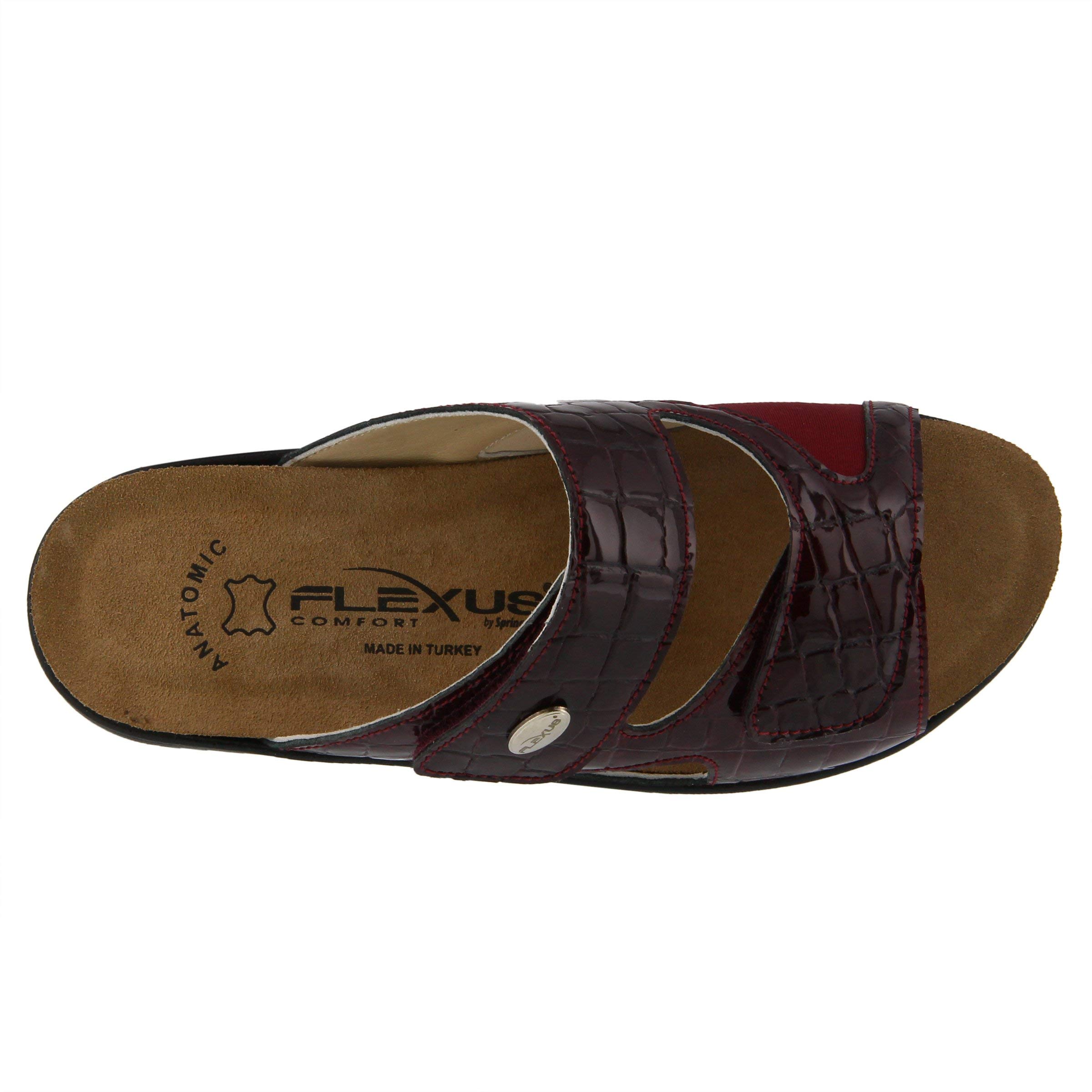 Flexus by Spring Step Women's Almeria Comfortable Slide Sandals - Perfect for Beach, Pool, and Summer Casual Wear