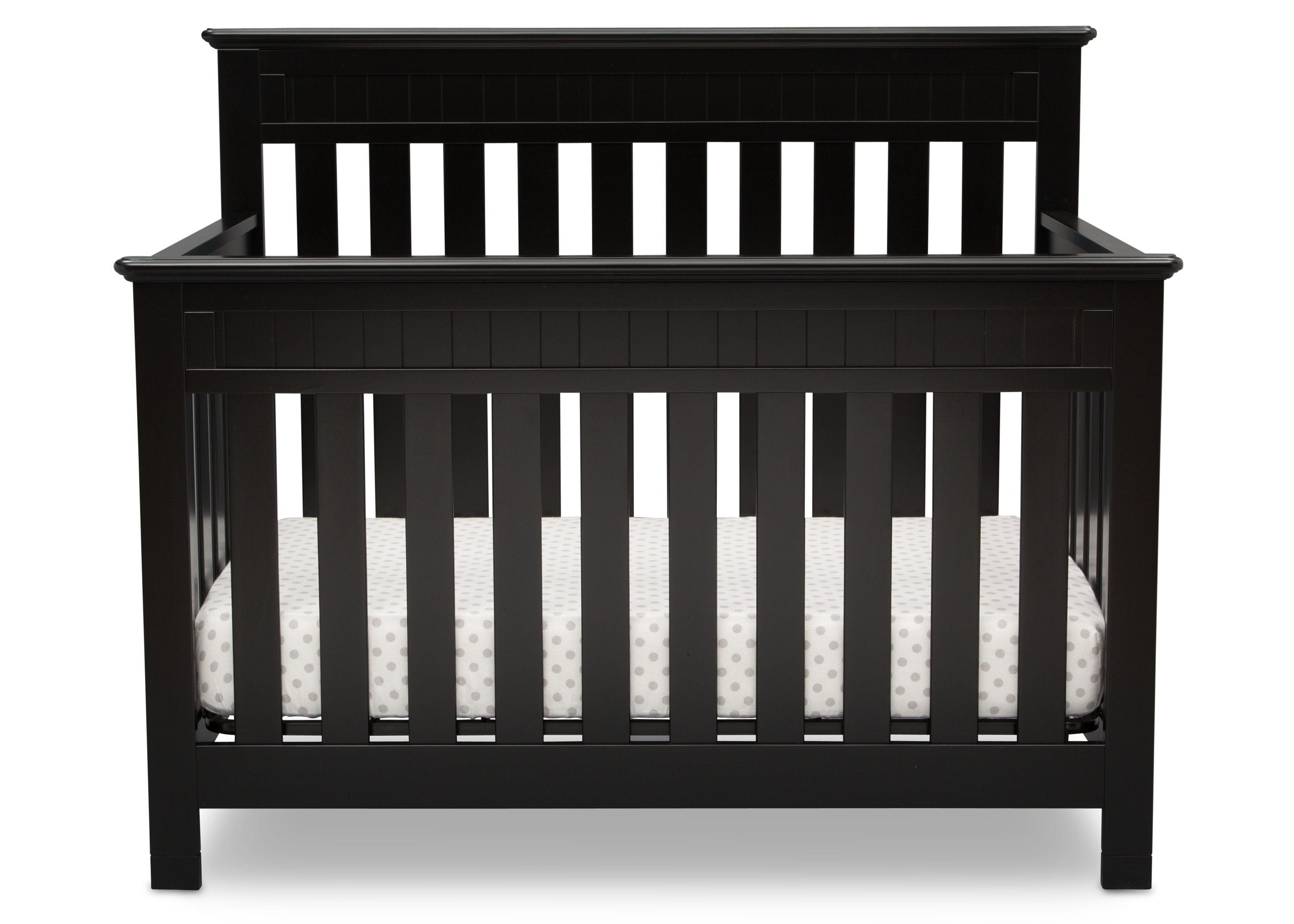 Chalet 4-in-1 Convertible Baby Crib - Adjustable Height Wooden Crib with Toddler Bed & Daybed Conversion - Perfect for Nursery, Bedroom, and Guest Room