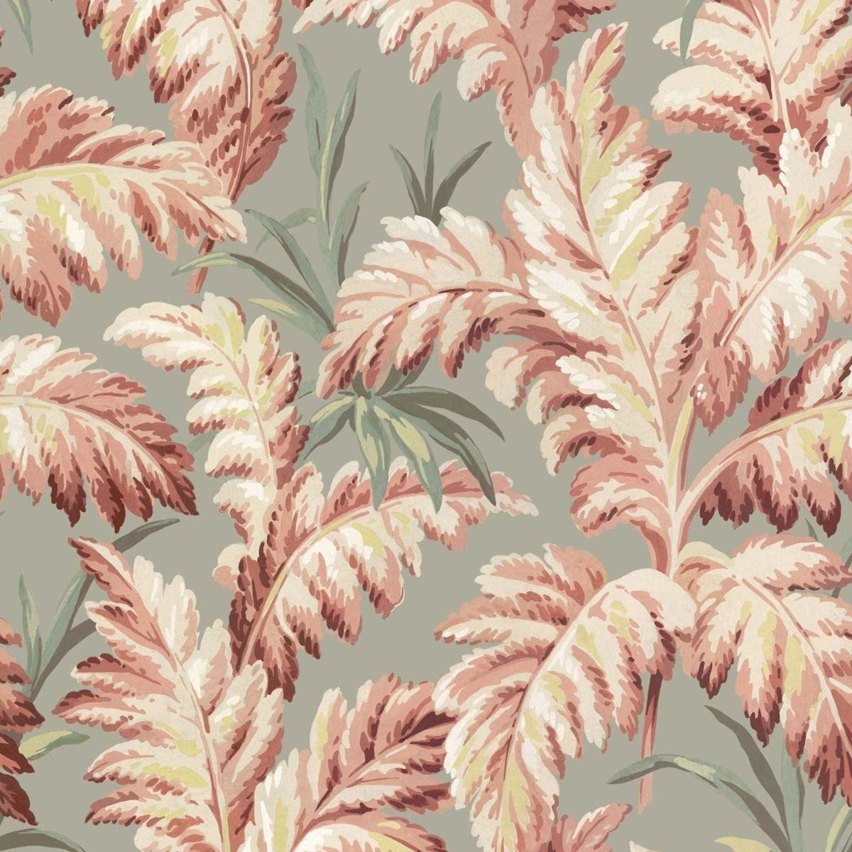 PLUMA Premium Eau De Nil Wallpaper Sample - Elegant Home Decor for Living Room, Bedroom & Office