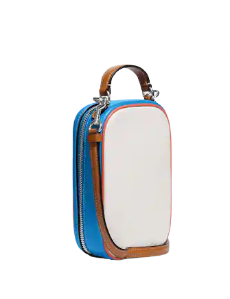 Coach Eva Colorblock Crossbody Phone Bag - Stylish & Compact for Everyday Use, Travel, and Shopping