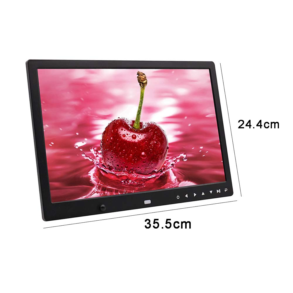 15.4 Inch Smart Digital Photo Frame with Motion Sensor - Wall Mounted Digital Picture Frame for Home, Supports Videos, Music & Slideshow - Perfect Gift for Family & Home Decor (Living Room, Bedroom, Office)