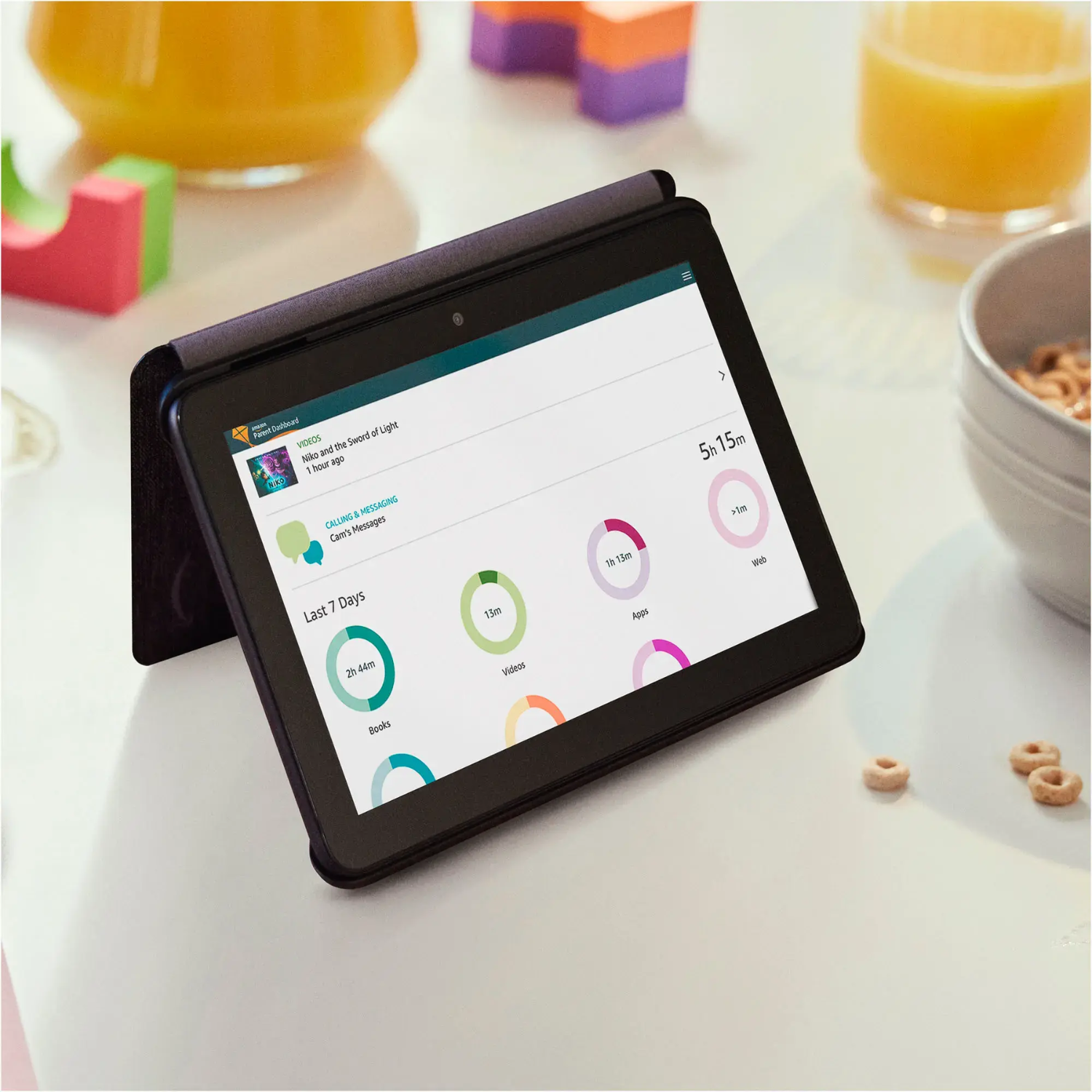 Amazon Fire 7 Tablet (2022 Release) 32GB Storage - Pink | 7