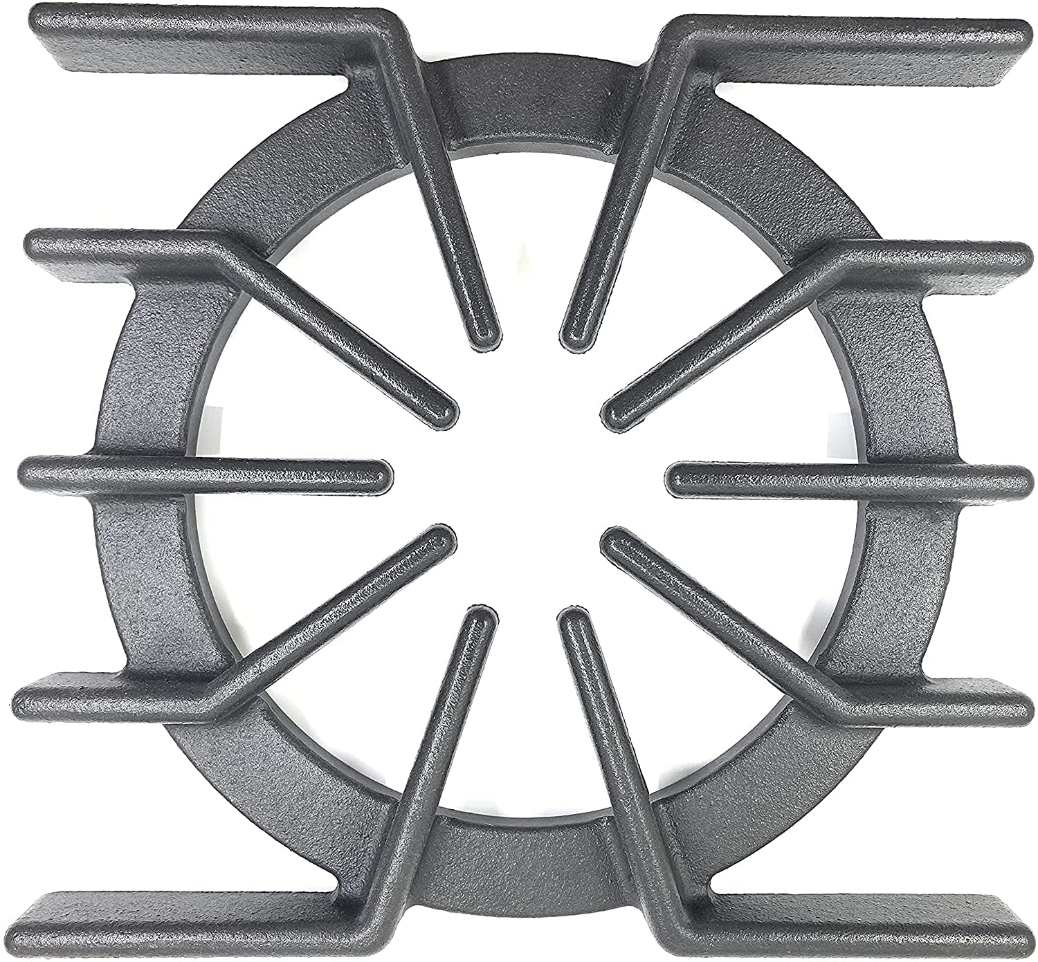 Viking PA060037 Cast Iron Spider Grate for Gas Stoves - Matte Black Porcelain Enamel Replacement for PA060024 - Perfect for Viking Range Oven & Burner Cooking - Ideal for High-Heat Grilling, Searing, and Everyday Cooking