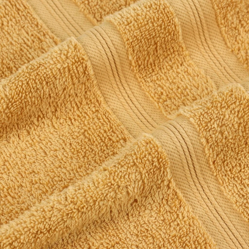 Premium Smart Dry Zero Twist Cotton 9-Piece Towel Set - Ultra Soft & Absorbent Bath Towels, Hand Towels & Washcloths for Spa, Bathroom & Luxury Home Use