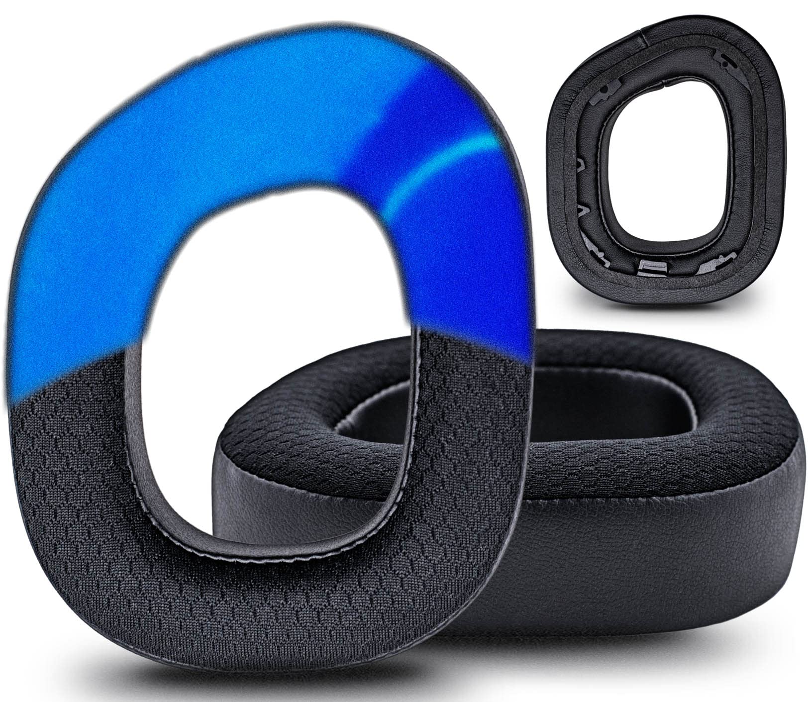 HS80 Cooling Gel Ear Pads Replacement - Thick Memory Foam Cushions with Breathable Mesh for Corsair HS80 Headset | Enhanced Comfort for Gaming, Work & Long Wear Sessions