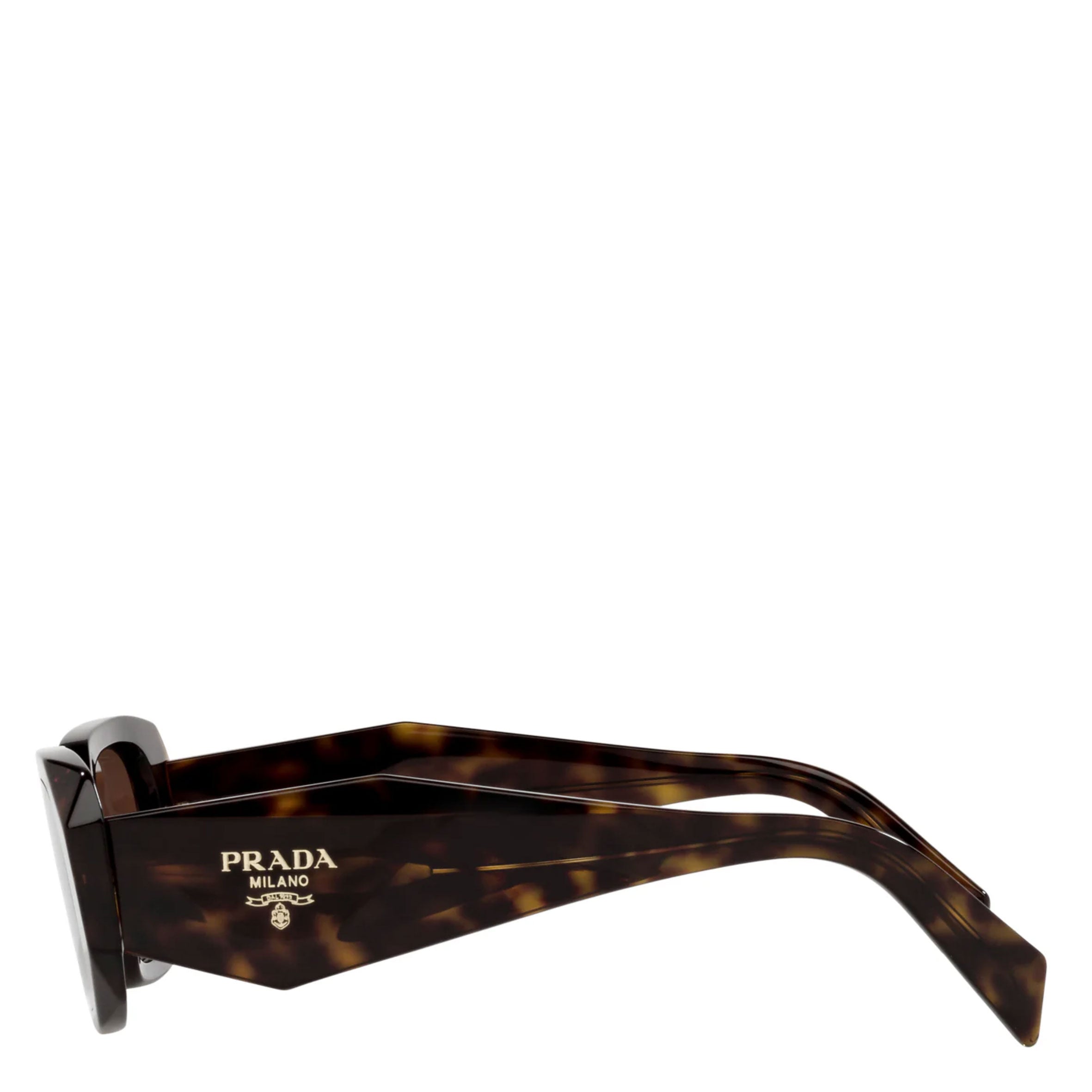 PRADA PR017WS Symbole Rectangular Sunglasses - Tortoise Frame UV Protection Sunglasses for Women | Fashion Luxury Sunglasses for Outdoor, Beach & Driving