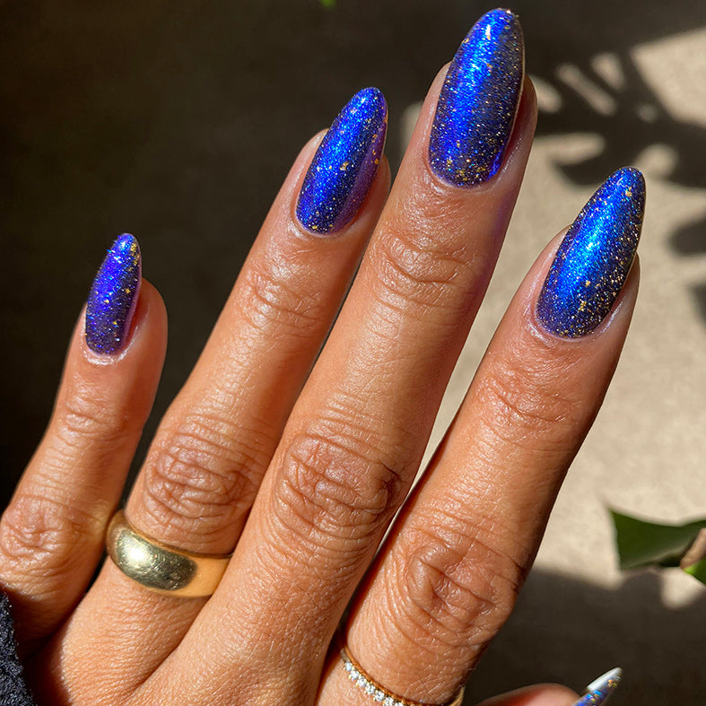 Deep Sea Treasures Mini Nail Polish Trio Set - Long Lasting Vegan Nail Lacquer Kit for Manicure & Pedicure | Perfect for Beach Vacations, Spa Days & Gift Giving