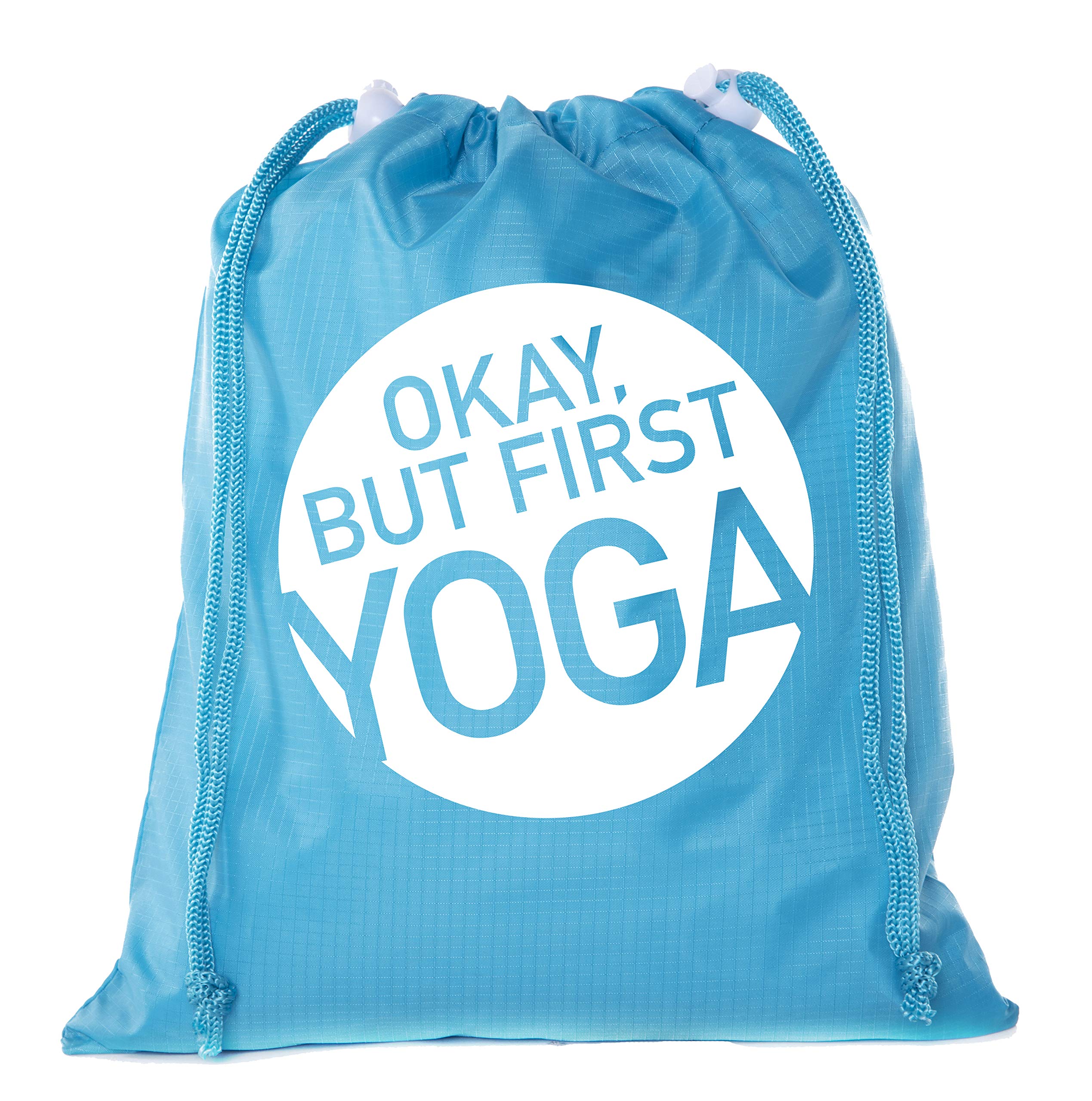 Mini Yoga Bags with Drawstring - Portable Yoga Organizer for Yoga Socks, Clothes & Accessories - Perfect for Gym, Travel & Yoga Class