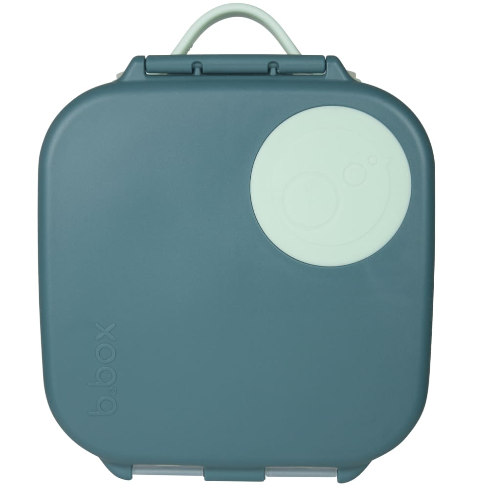 Mini Lunch Box or Large Snack Box - Emerald Forest Green | Perfect for School, Work, Picnics & Outdoor Activities