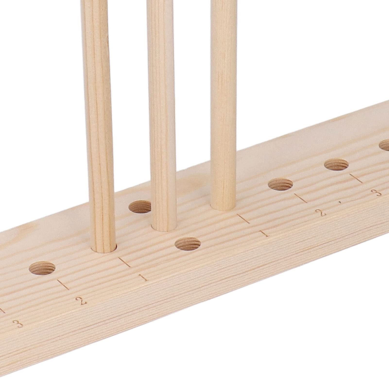 LANTRO JS Lightweight Oak Bow Maker with Adjustable Pins - DIY Craft Tool for Gift Wrapping, Christmas Decorations, Party Favors & Home Decoration Projects