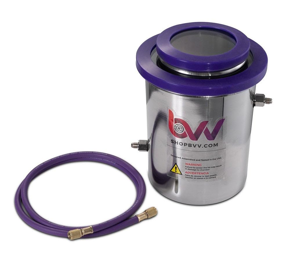 BVV 1.5 Gallon Cold Trap with Glass Lids - Laboratory Condenser for Distillation & Chemistry Experiments | Perfect for Home Brewing, Essential Oil Extraction & Scientific Research