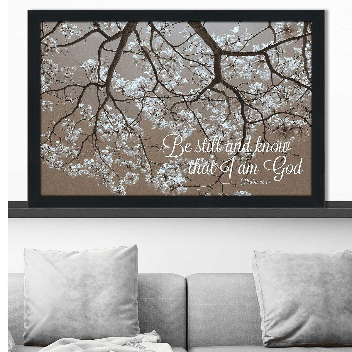 Be Still (Horizontal) Acrylic Wall Art Print - Modern Home Decor for Living Room, Bedroom & Office