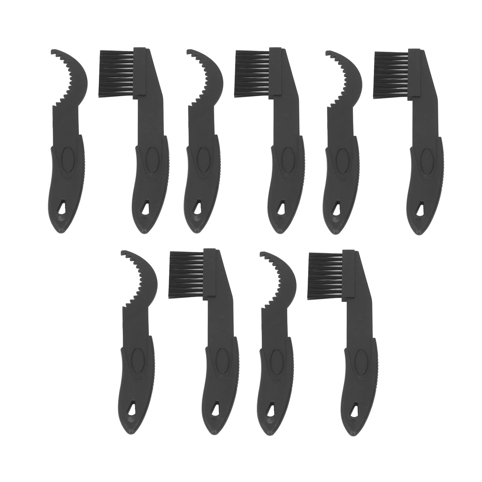 Cyrank 5Pcs Bike Chain Cleaner Kit - Motorcycle & Bicycle Chain Cleaning Brush Tool for Mountain Bikes - Perfect for Cycling Maintenance & Off-Road Adventures