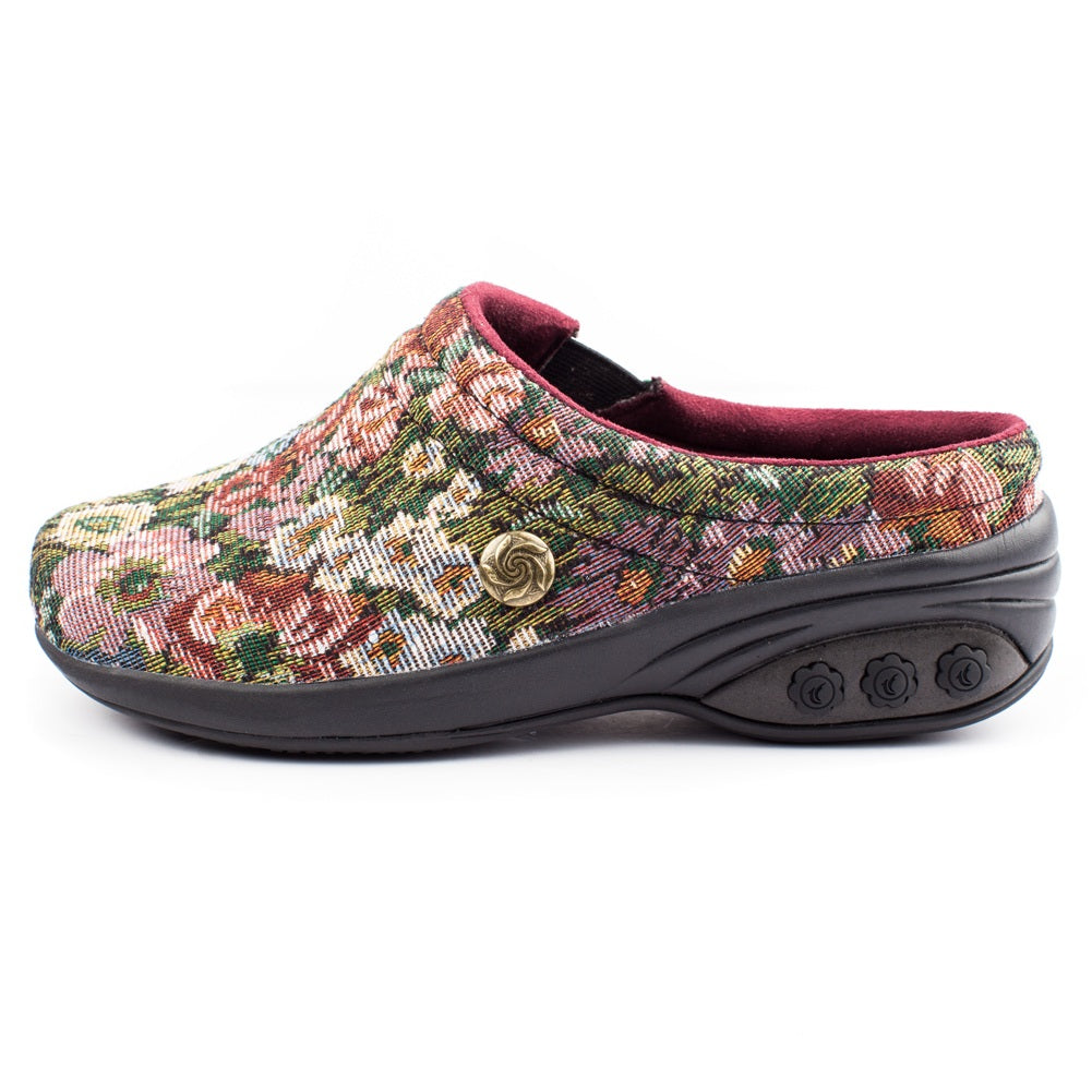 Molly Women's Comfortable Denim Clogs - Slip-Resistant Casual Shoes for Walking, Gardening & Outdoor Activities