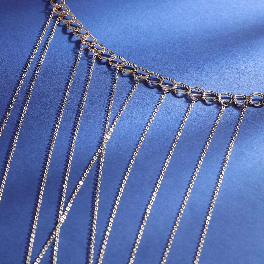 Sexy Gold Belly Chain Waist Jewelry - Layered Bikini Body Chain for Women & Girls | Perfect for Beach Parties, Music Festivals & Night Out Accessories