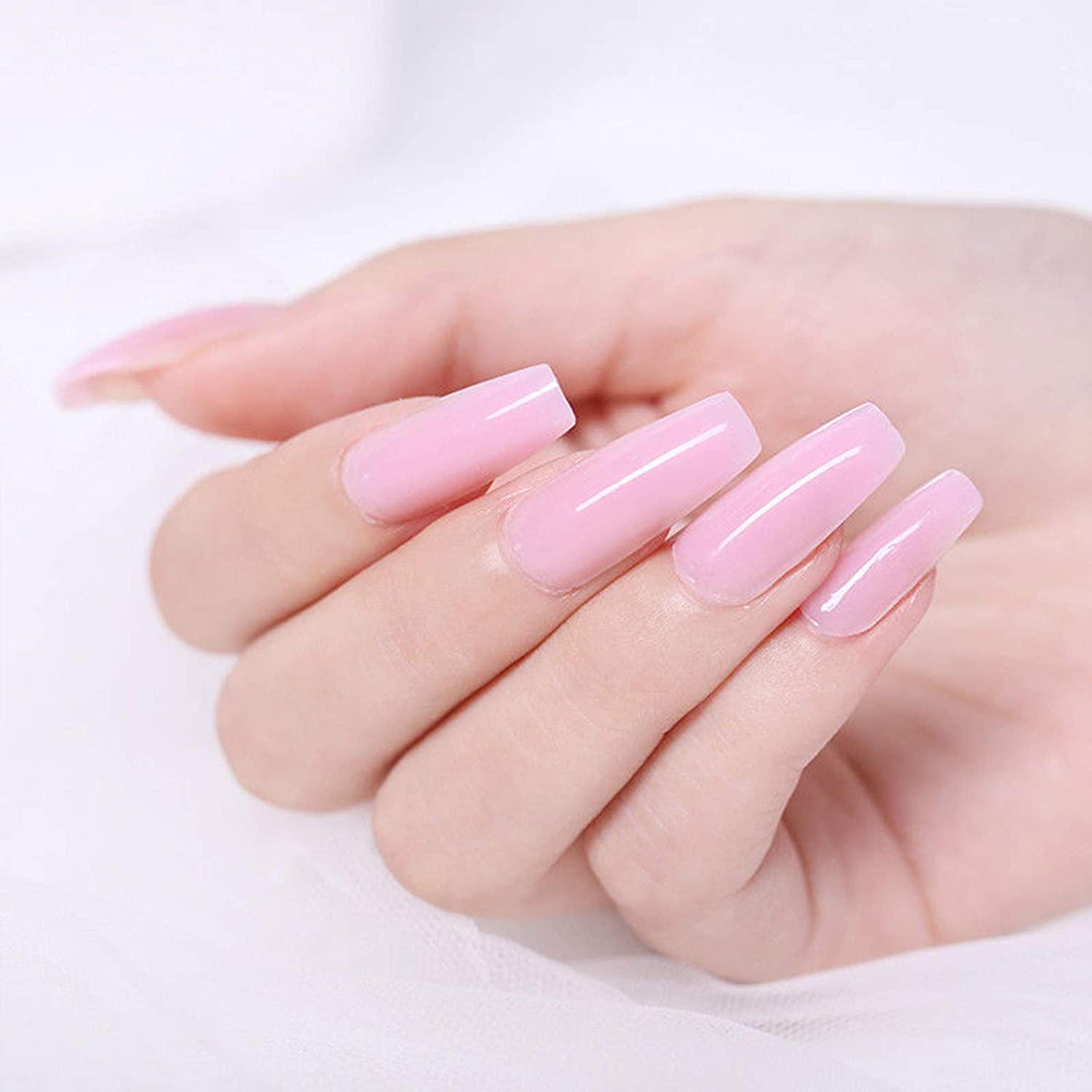 Polygel Nail Extension Kit with Dual Forms, UV Lamp, Base & Top Coat - Complete DIY Gel Nails Set for Home Salon & Professional Use | Perfect for Manicures, Nail Art & Acrylic Extensions