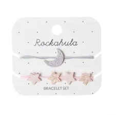 RKH Moonlight Bracelet Set for Women - Elegant Crystal Beaded Jewelry Gift for Birthday, Anniversary & Party (Silver & Gold) | Perfect for Evening Events, Date Nights & Special Occasions