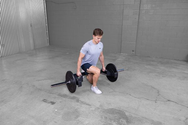 Body Solid OTB 100 Open Trap Bar with Built-In Deadlift Jack - Heavy Duty Hex Bar for Weightlifting, Strength Training & Home Gym Workouts - Perfect for Deadlifts, Squats & Functional Fitness Exercises