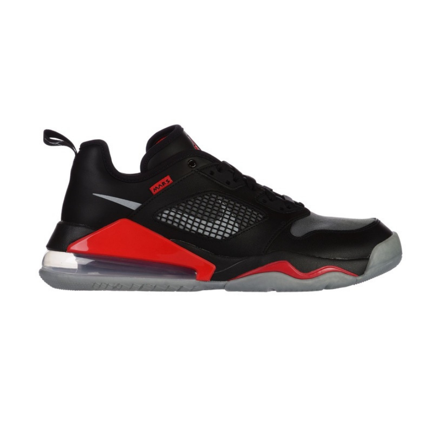 Jordan Mars 270 Low Sneakers - Camo Black Red Basketball Shoes for Men - Comfortable Athletic Shoes for Running, Training & Casual Wear