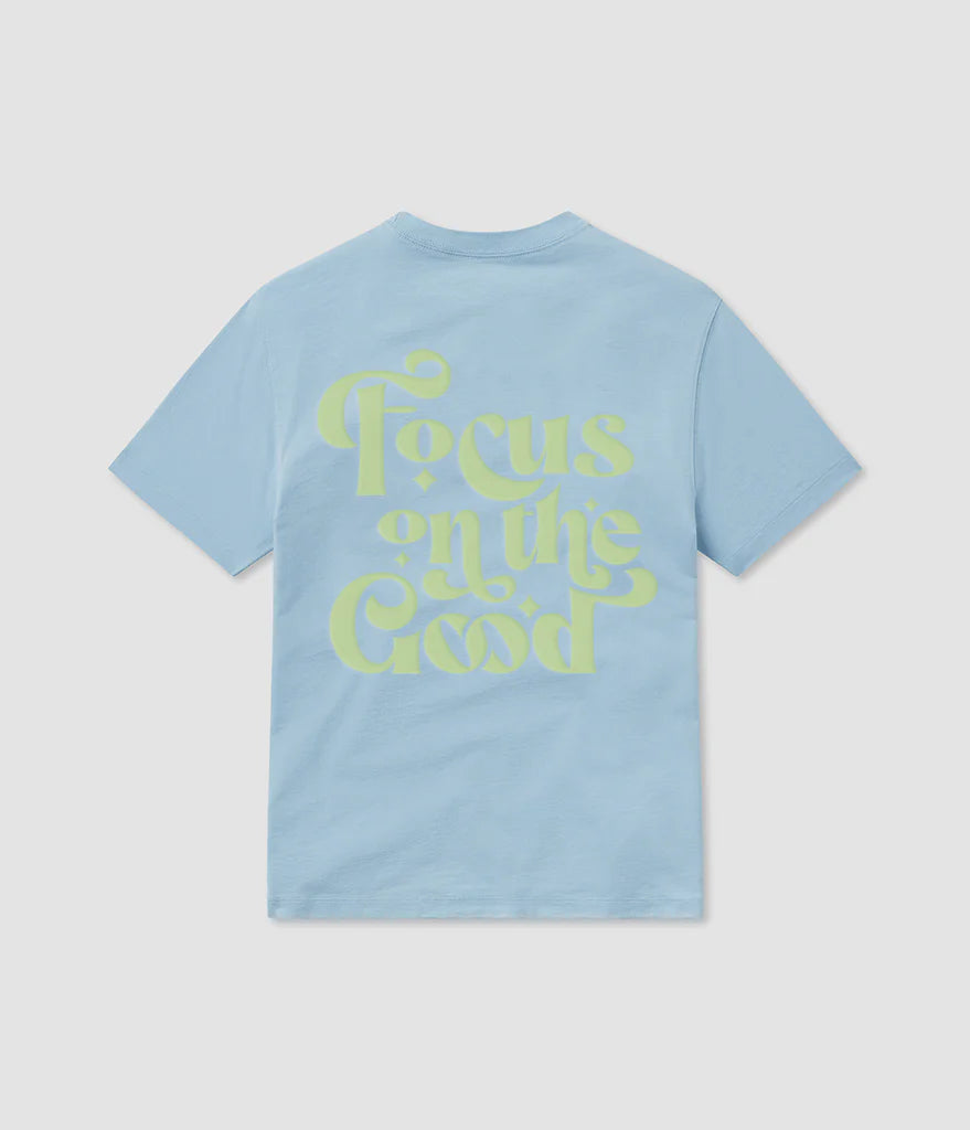 Southern Shirt Co. Focus on The Good Men's Short Sleeve T-Shirt - Soft Cotton Casual Tee for Everyday Wear & Summer Outfits