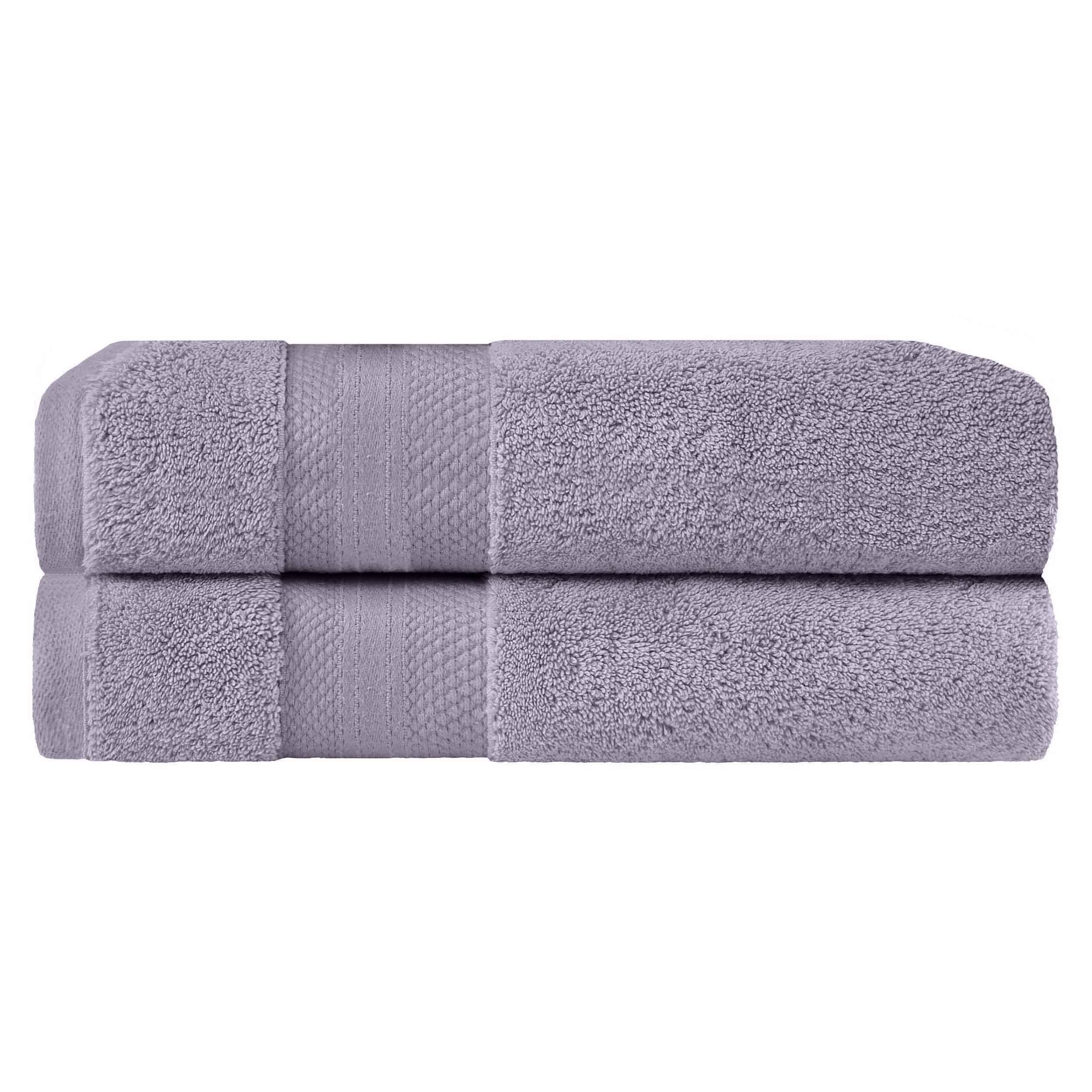 Premium Turkish Cotton Bath Towel Set - Ultra Soft & Absorbent 2-Piece Bath Sheets for Spa, Gym & Luxury Bathroom Use