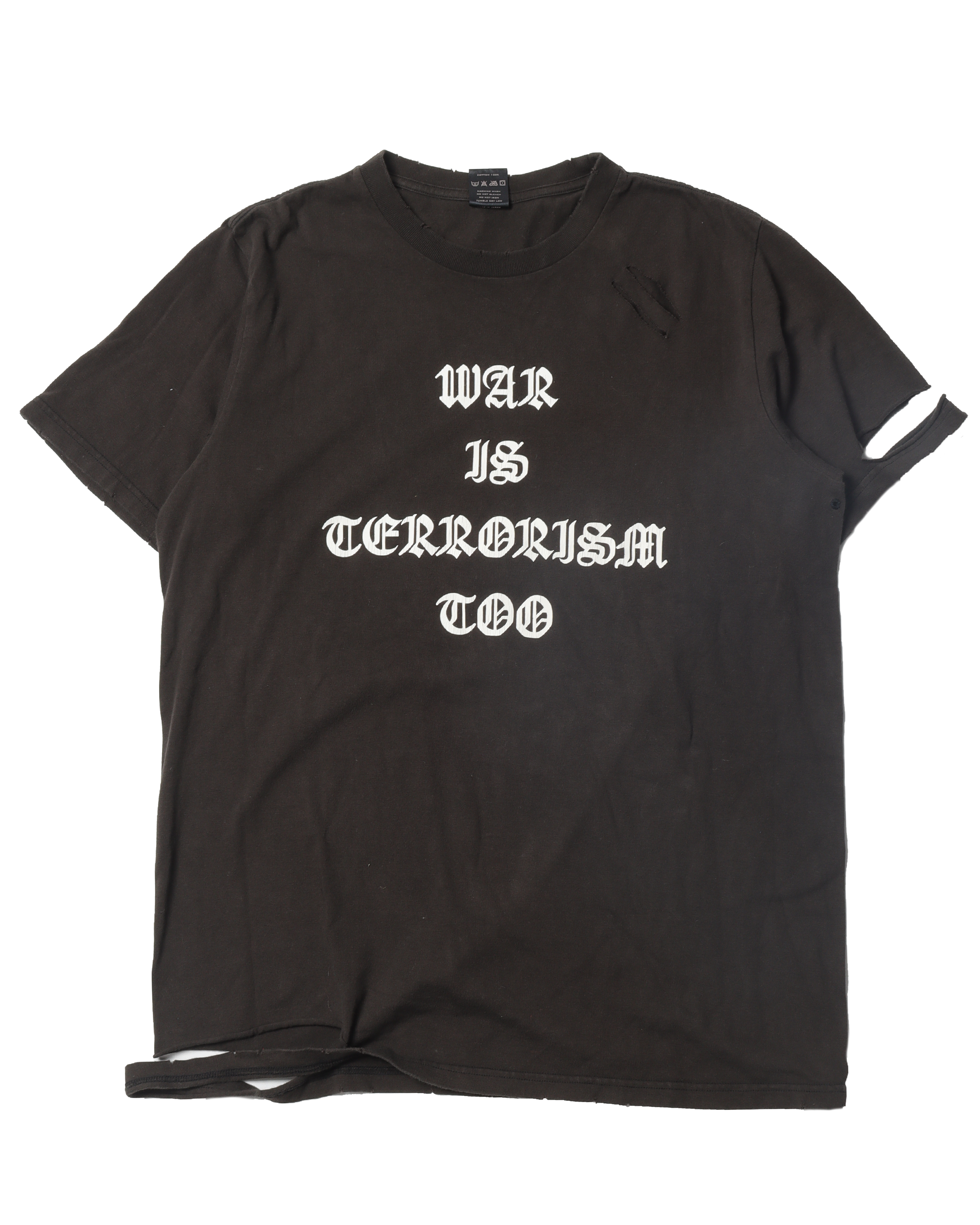 War Is Terrorism Too T-Shirt - Anti-War Protest Tee - Casual Streetwear for Activists & Social Justice Advocates